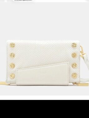 Hammitt Levy Marshmellow Snakeskin Wallet Bag NWT
